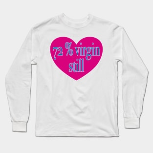 72% virgin still Long Sleeve T-Shirt